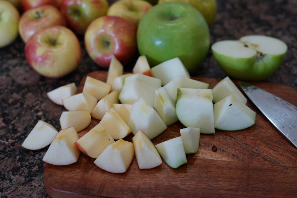 Chopped Apples