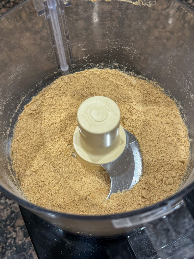 pulverized graham crackers