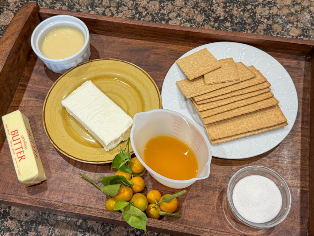 ingredients to make calamansi pie